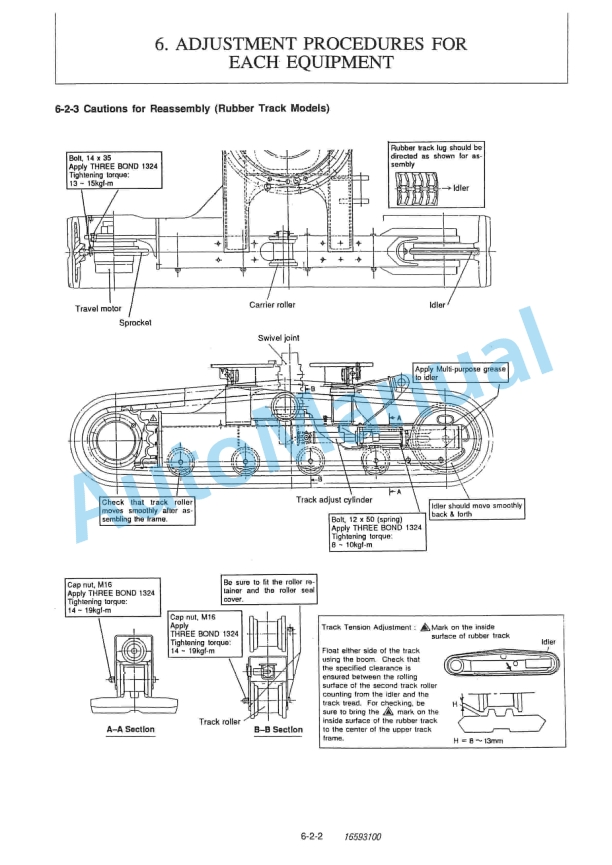 Yanmar B50-2, B50-2A Excavator Service Manual-5
