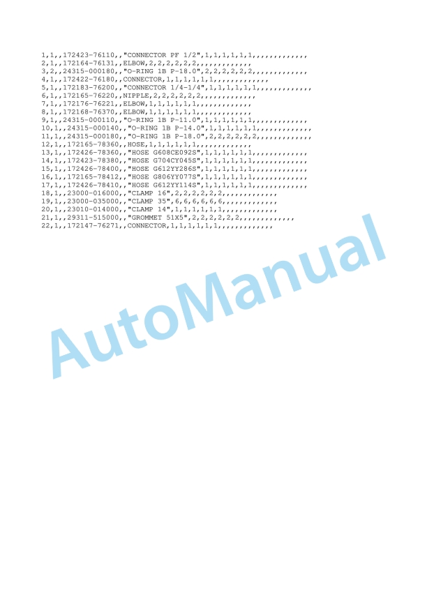 Yanmar B50-2B Crawler Backhoe Parts Catalog Y00K3462 4 Yanmar B50-2B Crawler Backhoe Parts Catalog Y00K3462 - Image 4