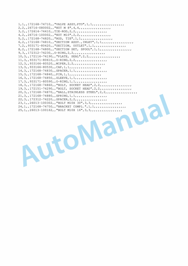 Yanmar B50-2B Crawler Backhoe Parts Catalog Y00S3671 4 Yanmar B50-2B Crawler Backhoe Parts Catalog Y00S3671 - Image 4
