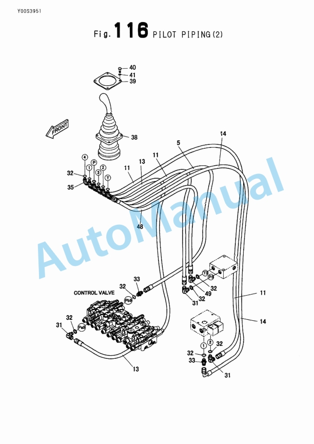 Yanmar B55W Wheel Excavator Parts Catalog-5