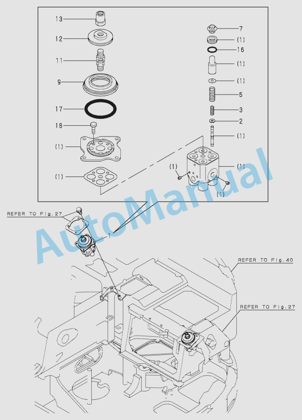 Yanmar B6-3 Crawler Backhoe Parts Catalog Y00K3623-3