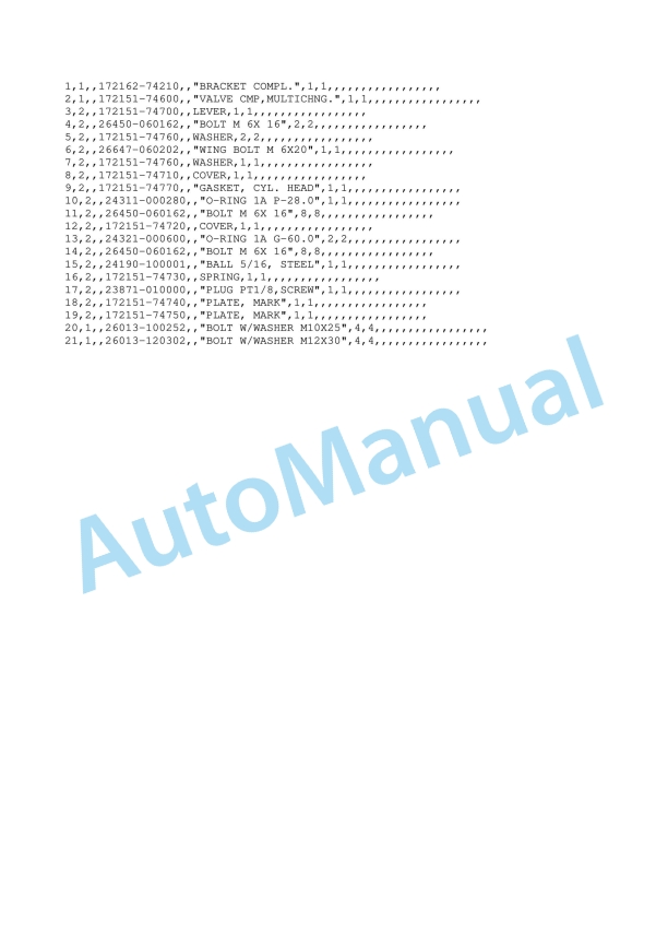 Yanmar B7 Crawler Backhoe Parts Catalog Y00K2761 4 Yanmar B7 Crawler Backhoe Parts Catalog Y00K2761 - Image 4