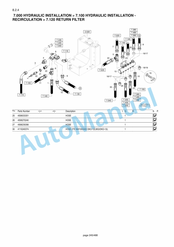 Yanmar B95W V3 Wheeled Excavator Parts Catalog-2