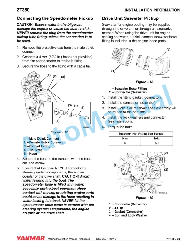 Yanmar BY, BY2, LH, LP, LY, CX, SY Series and ZT350 Installation Manual 2 Yanmar BY, BY2, LH, LP, LY, CX, SY Series and ZT350 Installation Manual - Image 2