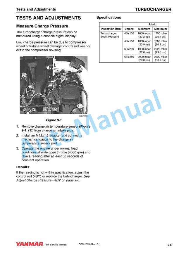 Yanmar BY Series 4BY, 6BY Service Manual 0BBY0-G00101 4 Yanmar BY Series 4BY, 6BY Service Manual 0BBY0-G00101 - Image 4