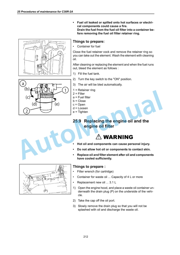 Yanmar C12R-A, C30R-2A, C50R-3B Crawler Carrier Operation And Maintenance Manual 5 Yanmar C12R-A, C30R-2A, C50R-3B Crawler Carrier Operation And Maintenance Manual - Image 5