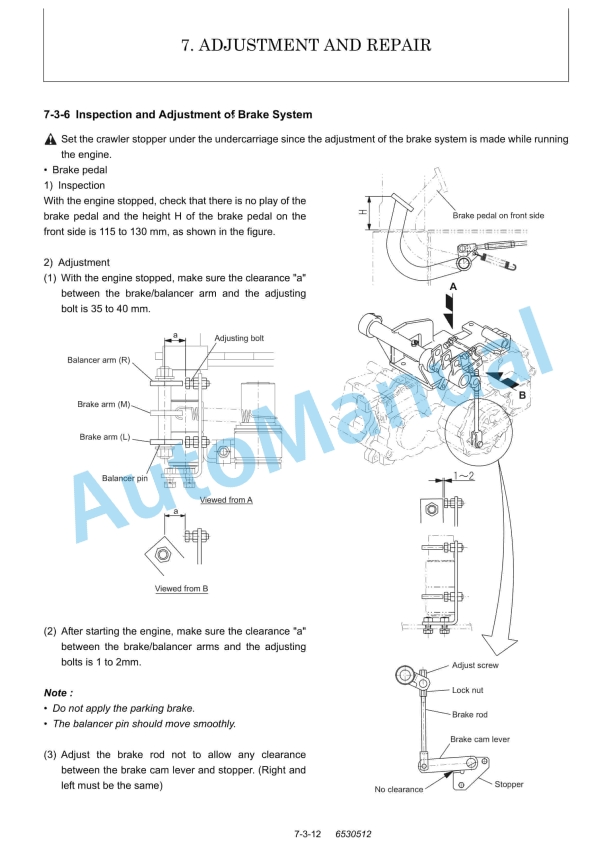 Yanmar C30R-2 Crawler Carrier Service Manual 2 Yanmar C30R-2 Crawler Carrier Service Manual - Image 2