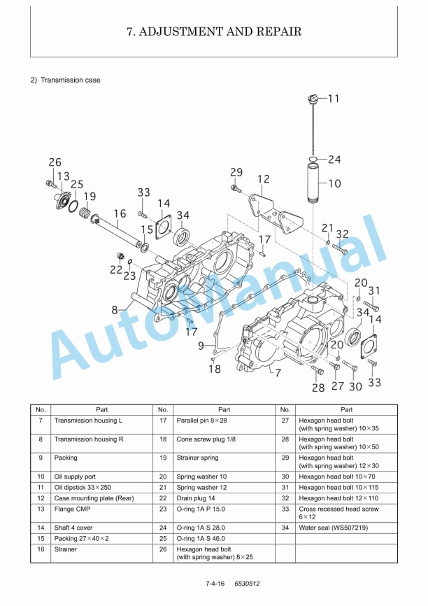 Yanmar C30R-2 Crawler Carrier Service Manual 3 Yanmar C30R-2 Crawler Carrier Service Manual - Image 3