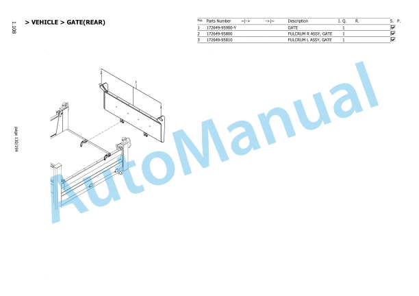 Yanmar C30R-3 Crawler Carrier Parts Catalog-3