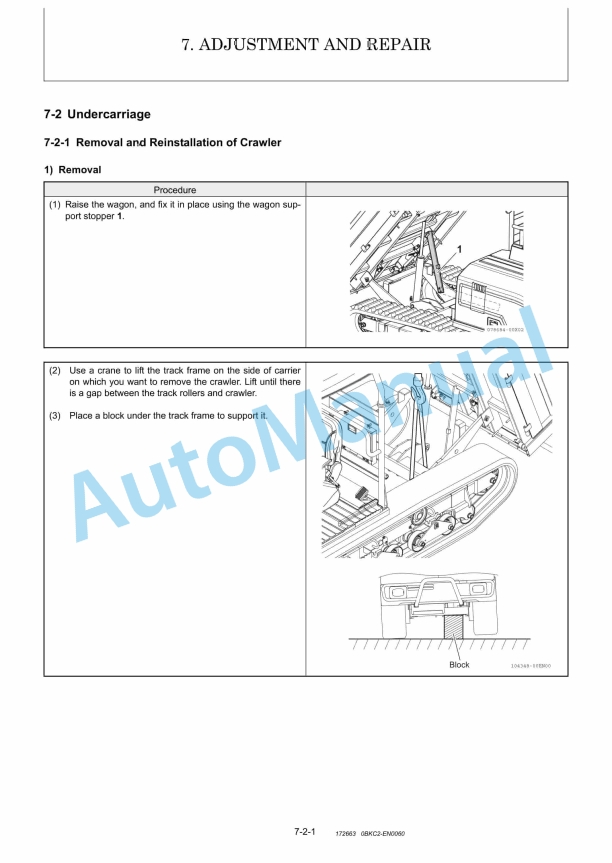 Yanmar C30R-3 Crawler Carrier Service Manual 5 Yanmar C30R-3 Crawler Carrier Service Manual - Image 5