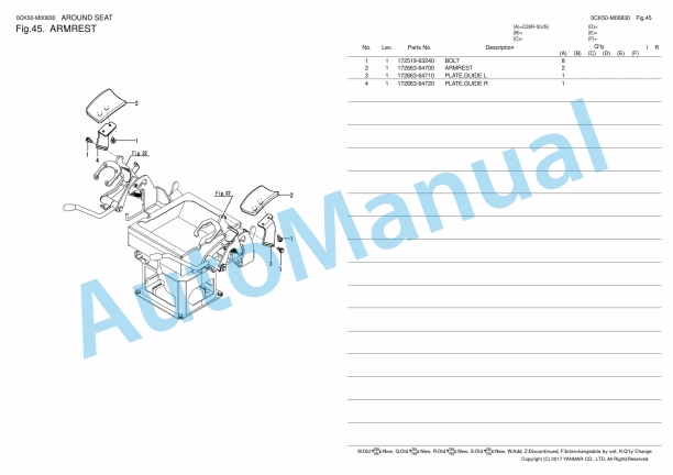 Yanmar C30R-3 Parts Catalog 2 Yanmar C30R-3 Parts Catalog - Image 2
