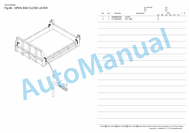 Yanmar C50R-3B Parts Catalog 3 Yanmar C50R-3B Parts Catalog - Image 3
