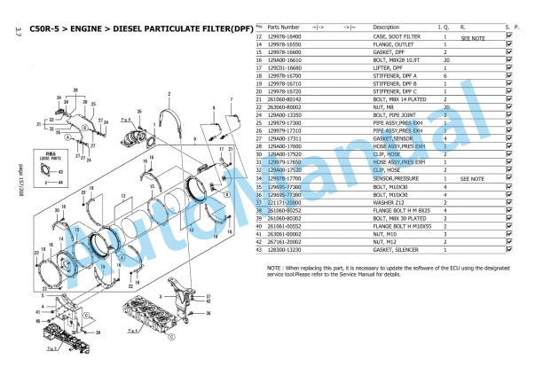 Yanmar C50R-5 Crawler Carrier Parts Catalog-4