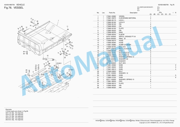 Yanmar C50R-5 Parts Catalog 3 Yanmar C50R-5 Parts Catalog - Image 3