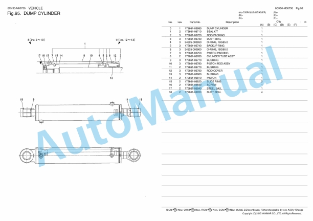 Yanmar C50R-5 Parts Catalog 5 Yanmar C50R-5 Parts Catalog - Image 5