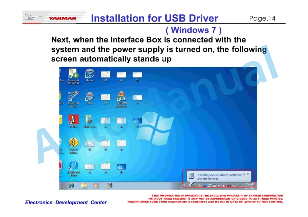 Yanmar Diagnostic Tool Ver.6 Installation Manual-4
