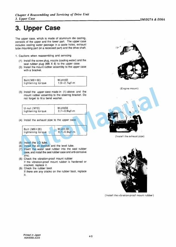 Yanmar Diesel Out Board Motor Service Manual 3 Yanmar Diesel Out Board Motor Service Manual - Image 3