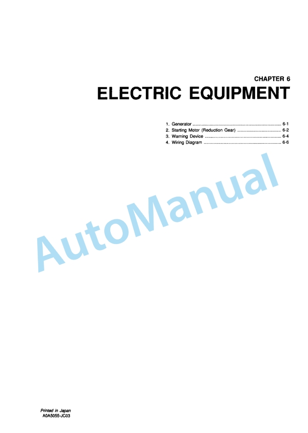 Yanmar Diesel Out Board Motor Service Manual 5 Yanmar Diesel Out Board Motor Service Manual - Image 5