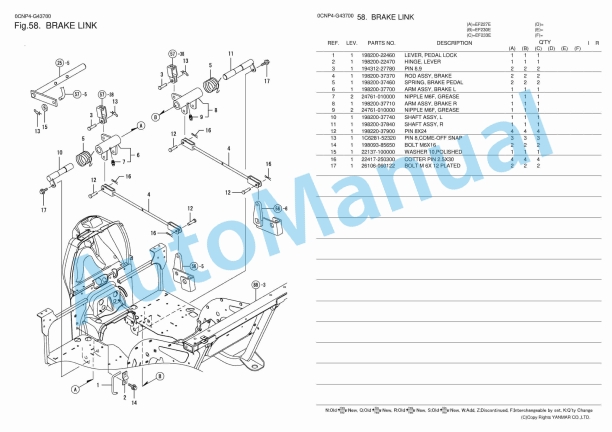 Yanmar EF227E, EF230E, EF233E Parts Catalog-2
