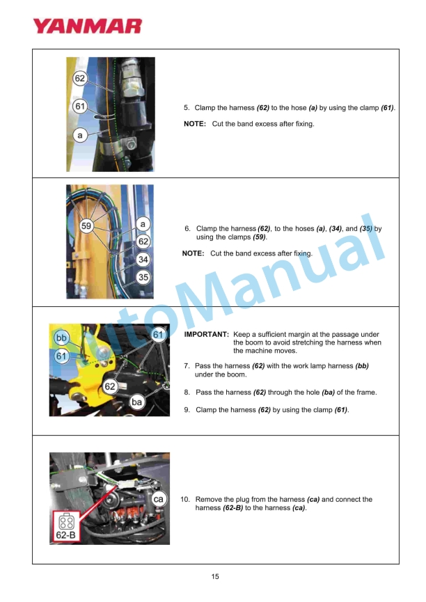 Yanmar KIT KGC32000, KIT KGC32000-YPR Safety Valves Installation Instructions-3