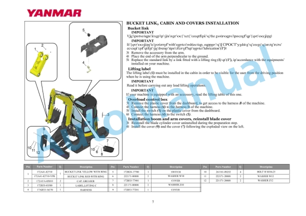 Yanmar KIT KGCAFE1, KIT KGCAFE1-YPR Safety Valves Installation Instructions-3