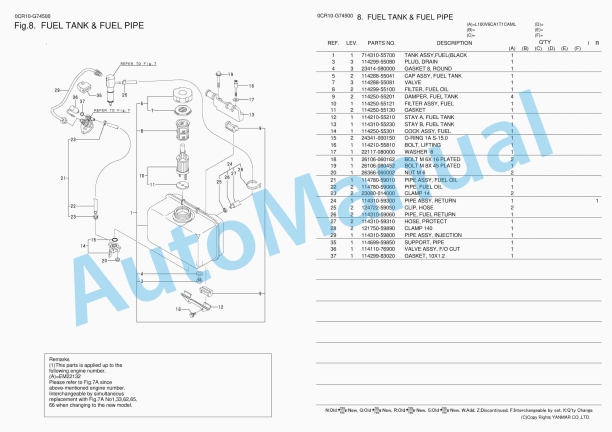 Yanmar L100V6CA1T1CAML Diesel Engine Parts Catalog 3 Yanmar L100V6CA1T1CAML Diesel Engine Parts Catalog - Image 3