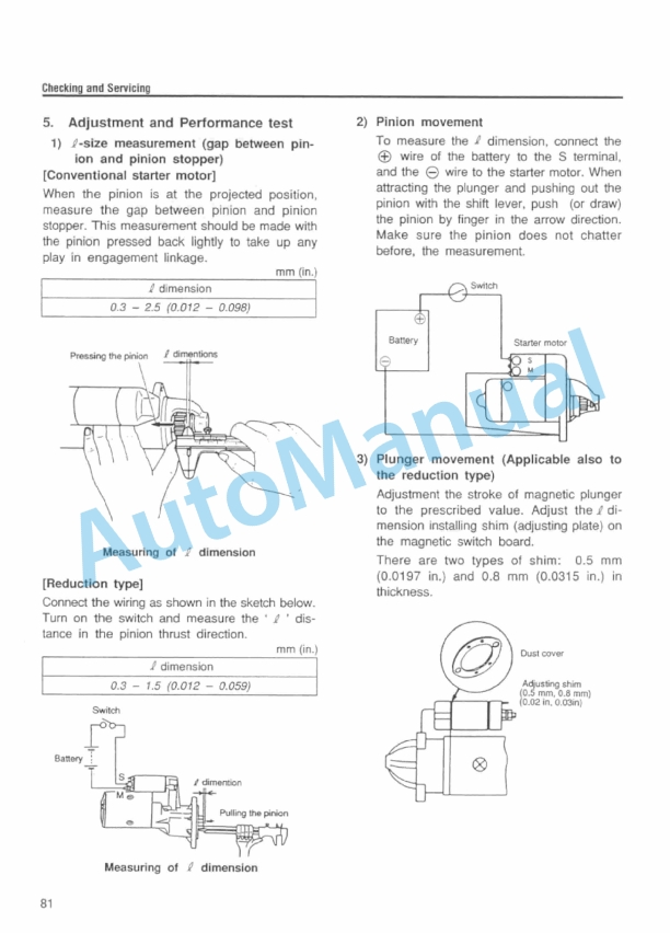 Yanmar L40 to L100 Air Cooled LA Series Service Manual-3
