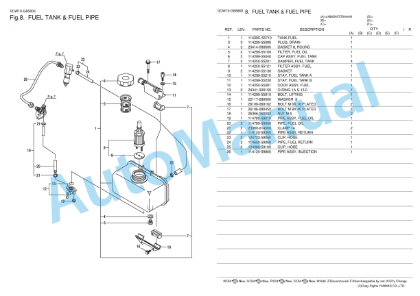 Yanmar L48N Engine Spare Parts Catalog 5 Yanmar L48N Engine Spare Parts Catalog - Image 5