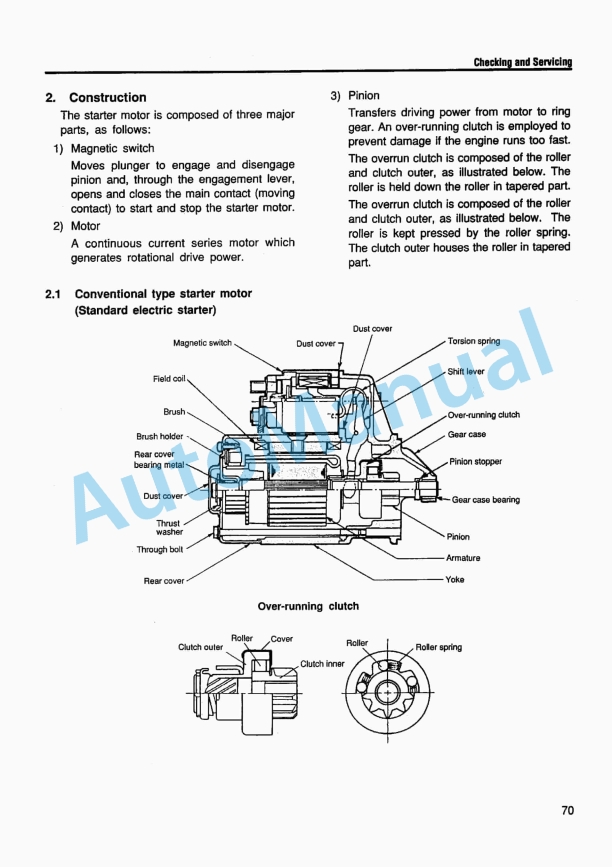 Yanmar LB446HB, LB446H Light Boy Service Manual 5 Yanmar LB446HB, LB446H Light Boy Service Manual - Image 5
