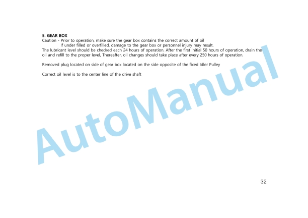 Yanmar MM48, MM54 Mower Operator And Parts Manual-3