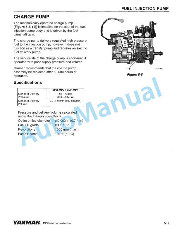 Yanmar MP Series Industrial Engine Service Manual 2 Yanmar MP Series Industrial Engine Service Manual - Image 2