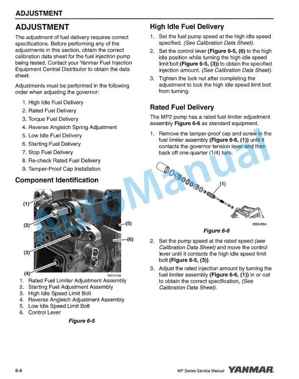 Yanmar MP Series Industrial Engine Service Manual 5 Yanmar MP Series Industrial Engine Service Manual - Image 5