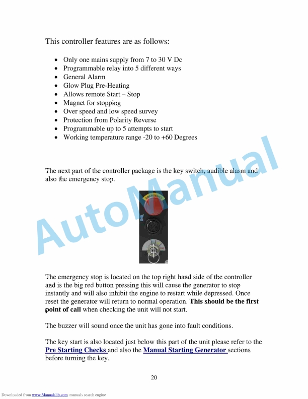 Yanmar PowerHouse Generators Installation Guide-4