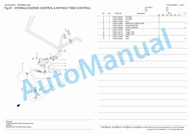 Yanmar S165R-1 Skid Steer Loader Parts Catalog 5 Yanmar S165R-1 Skid Steer Loader Parts Catalog - Image 5