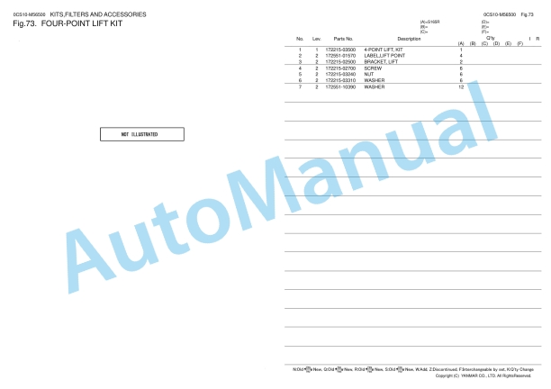 Yanmar S165R Skid Steer Loader Parts Catalog 5 Yanmar S165R Skid Steer Loader Parts Catalog - Image 5