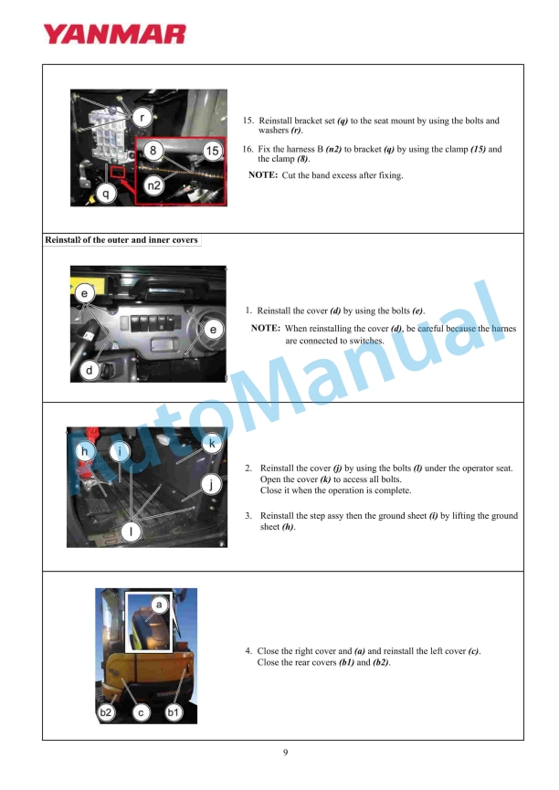 Yanmar SA-R GPS Localiser Installation Instructions-5