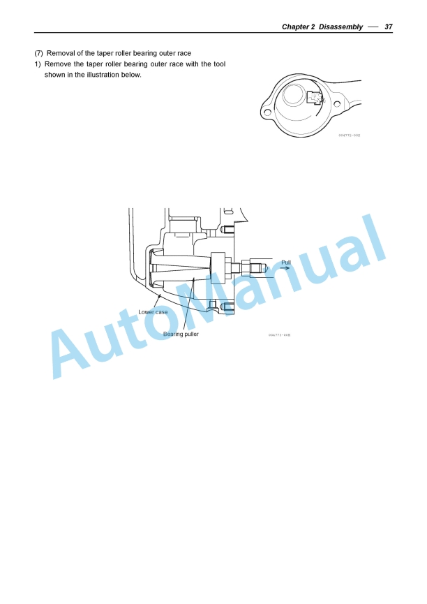 Yanmar SD40, SD40-4T, SD50, SD50-4T Sail Drive Unit Service Manual 3 Yanmar SD40, SD40-4T, SD50, SD50-4T Sail Drive Unit Service Manual - Image 3