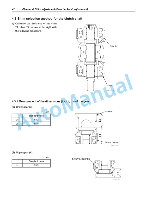 Yanmar SD40, SD40-4T, SD50, SD50-4T Sail Drive Unit Service Manual 4 Yanmar SD40, SD40-4T, SD50, SD50-4T Sail Drive Unit Service Manual - Image 4