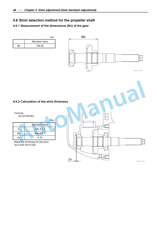 Yanmar SD40, SD40-4T, SD50, SD50-4T Sail Drive Unit Service Manual 5 Yanmar SD40, SD40-4T, SD50, SD50-4T Sail Drive Unit Service Manual - Image 5
