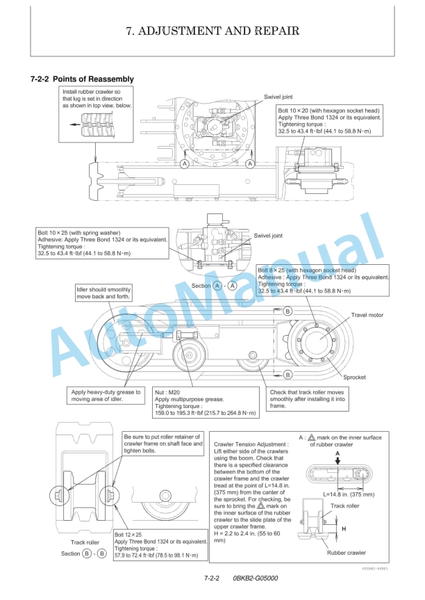 Yanmar SV05-A, SV05-B Excavator Service Manual 4 Yanmar SV05-A, SV05-B Excavator Service Manual - Image 4