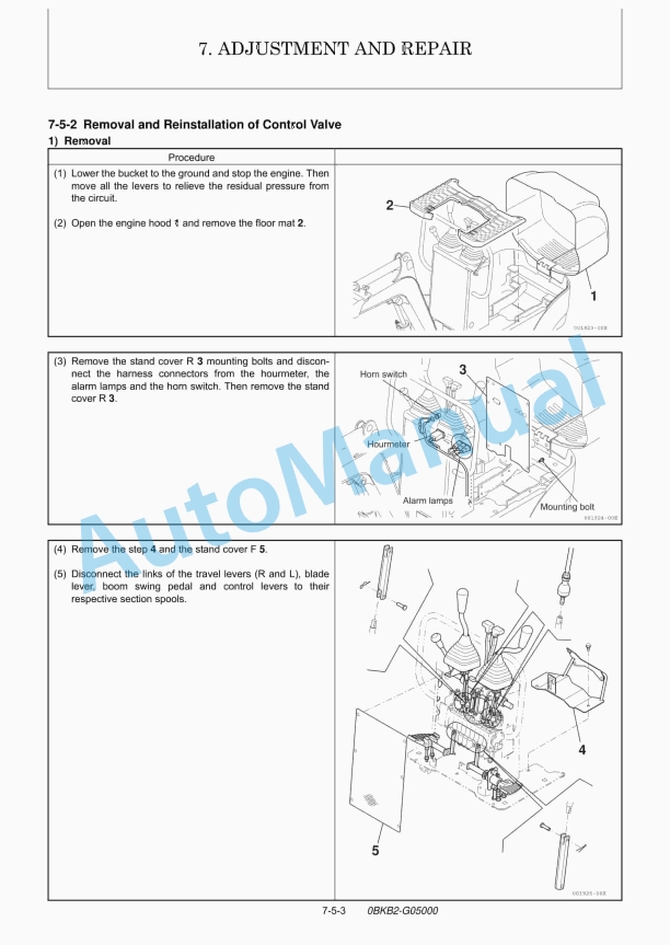 Yanmar SV05-A, SV05-B Excavator Service Manual 5 Yanmar SV05-A, SV05-B Excavator Service Manual - Image 5