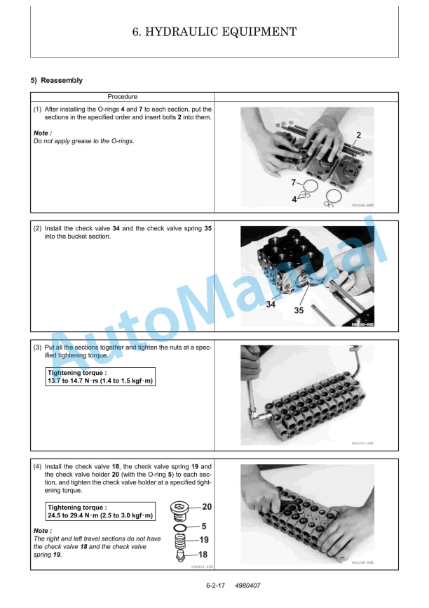 Yanmar SV05 Excavator Service Manual 2 Yanmar SV05 Excavator Service Manual - Image 2