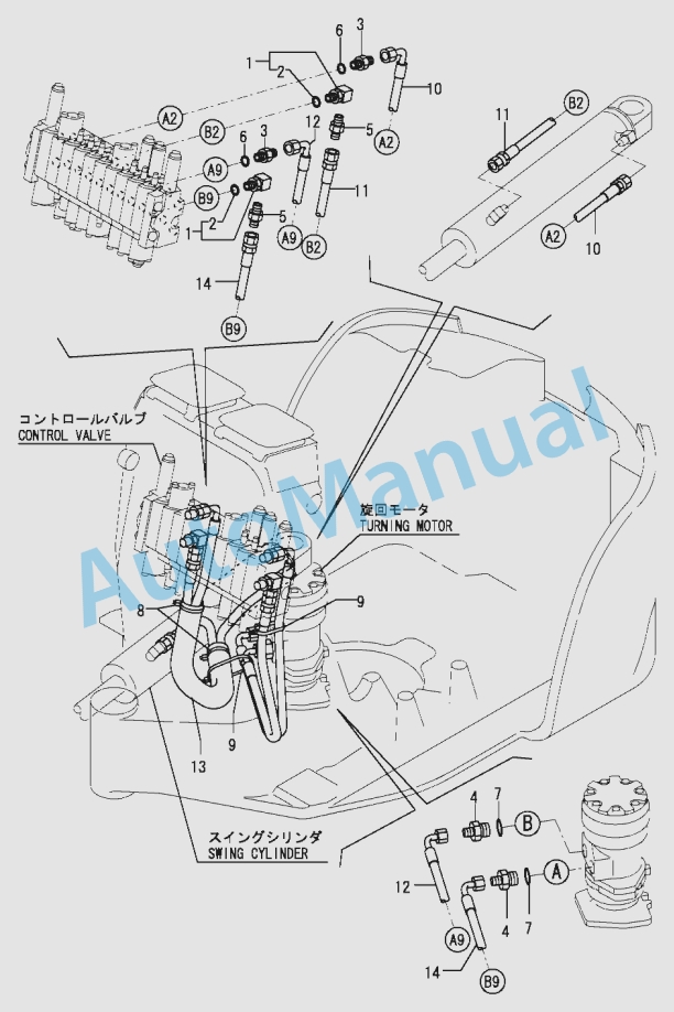 Yanmar SV08 Crawler Backhoe Parts Catalog Y00K3741 4 Yanmar SV08 Crawler Backhoe Parts Catalog Y00K3741 - Image 4