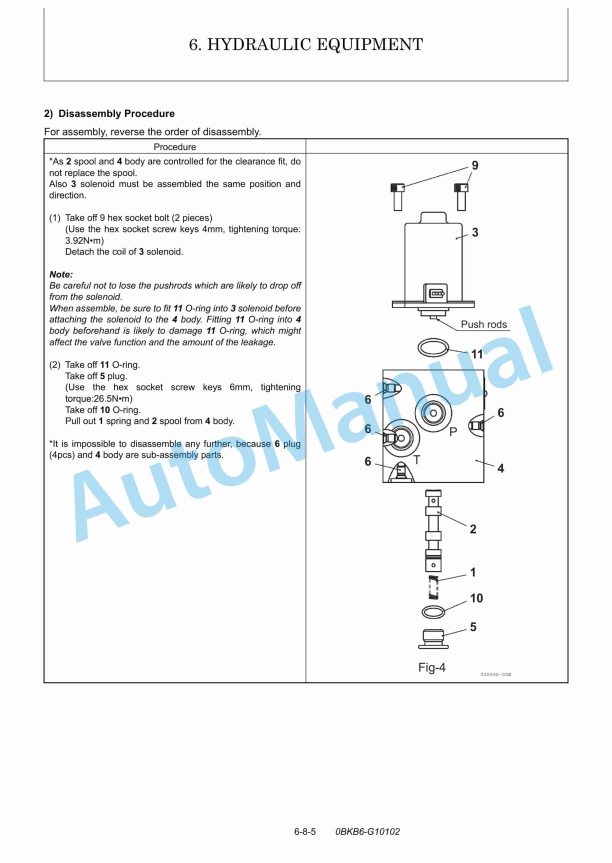 Yanmar SV100-1 Excavator Service Manual 3 Yanmar SV100-1 Excavator Service Manual - Image 3