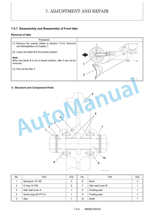 Yanmar SV100-1A Excavator Service Manual 4 Yanmar SV100-1A Excavator Service Manual - Image 4