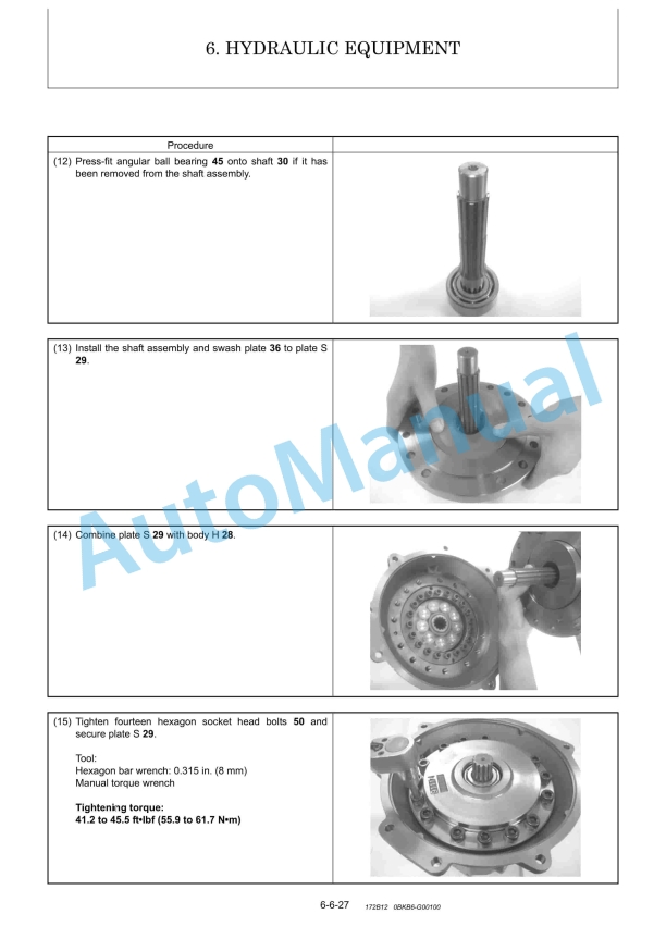Yanmar SV100-2A (YCEE) Excavator Service Manual 3 Yanmar SV100-2A (YCEE) Excavator Service Manual - Image 3