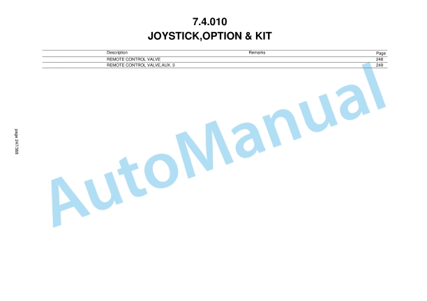 Yanmar SV100-7 Mini Excavator Parts Catalog-3