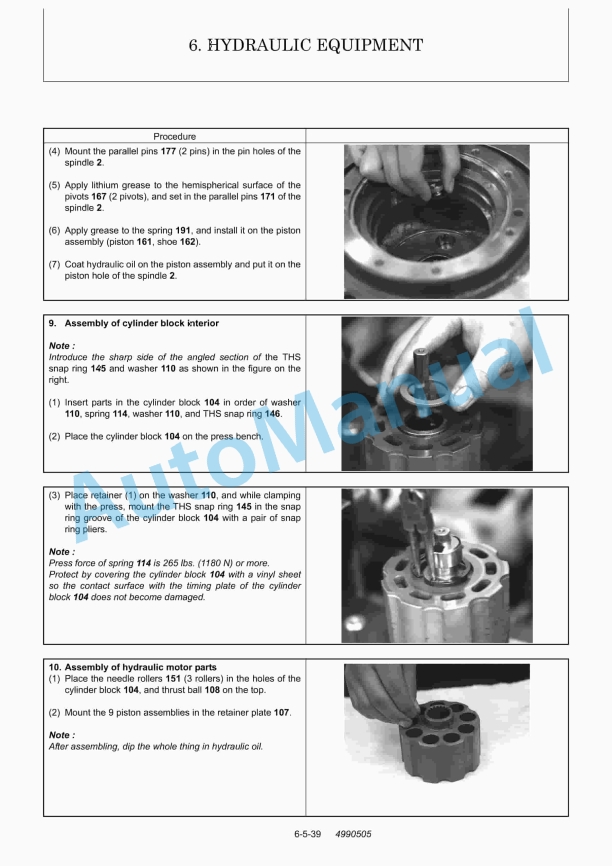 Yanmar SV100 Excavator Service Manual-3
