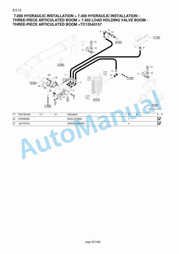 Yanmar SV120 V2 Hydraulic Excavator Parts Catalog-3