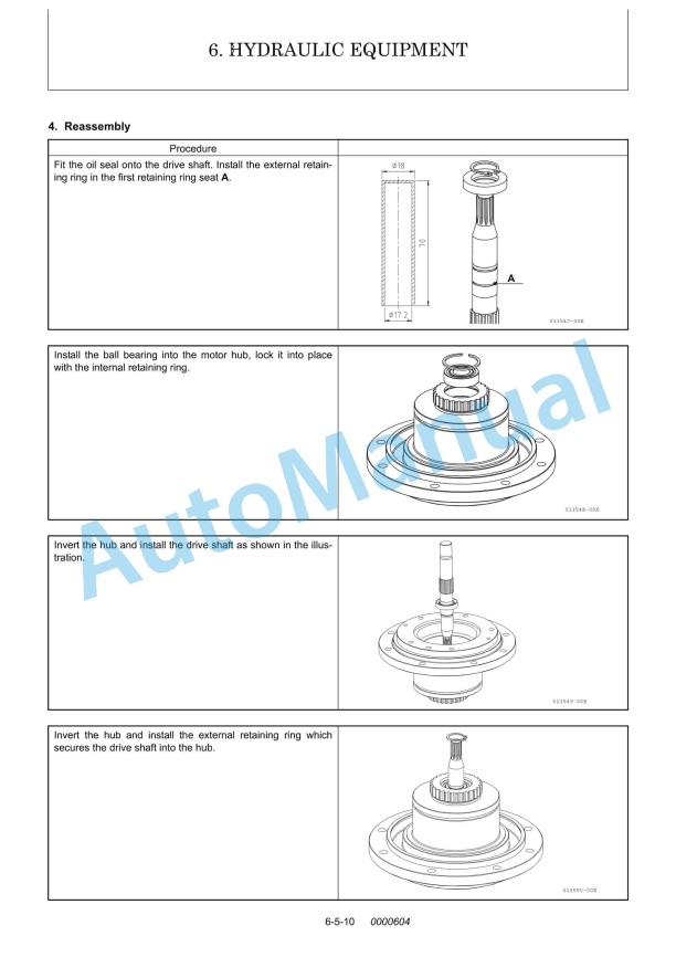 Yanmar SV15, SV17, SV17EX Excavator Service Manual-2